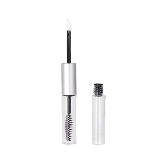 Bộ ống Mascara trong suốt với đầu cọ mini Wand