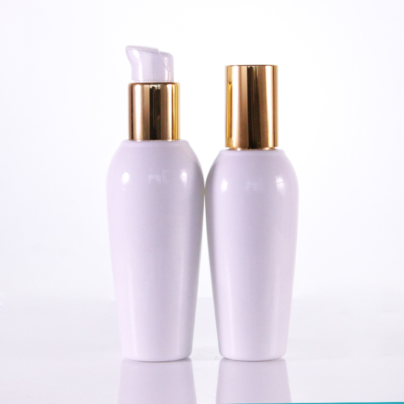 Chai Lotion hình tròn có nắp vàng